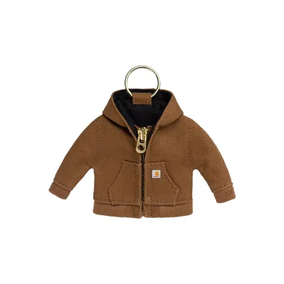 Carhartt Mini Active Jacket Keychain Hamilton Brown