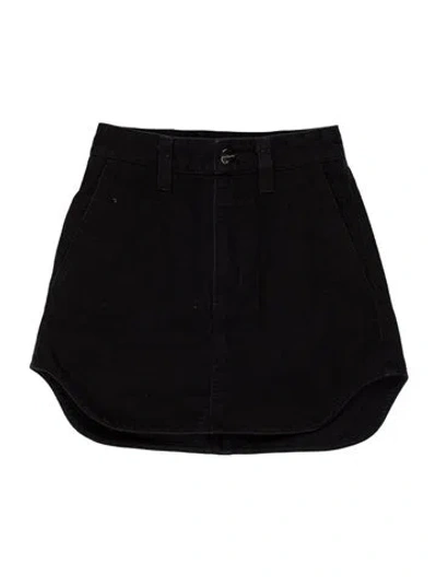 Pre-owned Carhartt Mini Skirt In Black