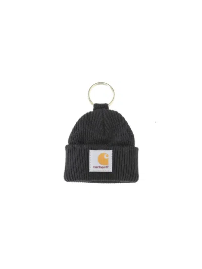 Carhartt "mini Watch Hat" Keyring In Black