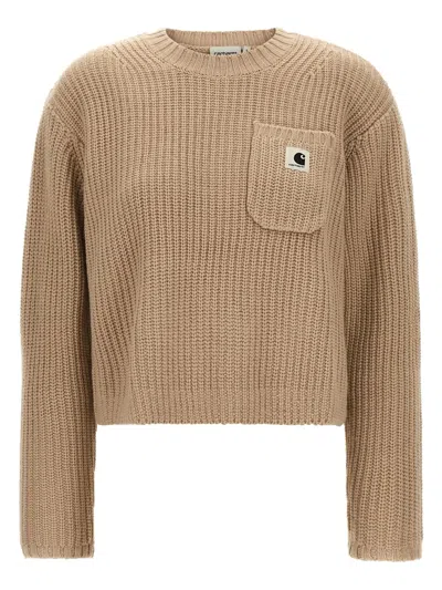 Carhartt Mira Sweater In Brown
