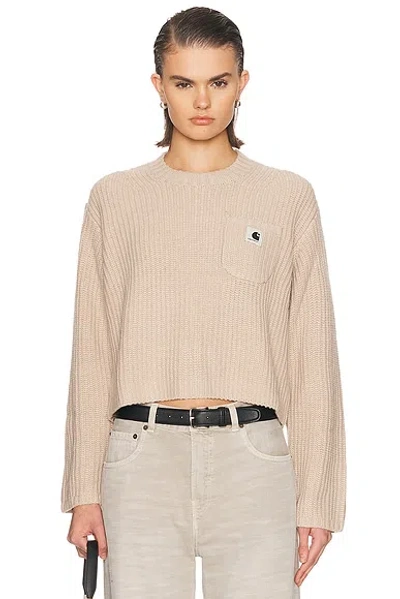 Carhartt Mira Sweater In Neutral