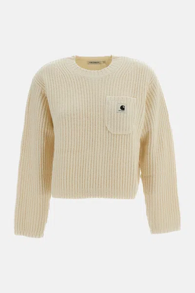 Carhartt Mira Sweater In White