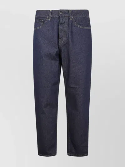 Carhartt Modern Denim Pant Contrast Stitching In Blue
