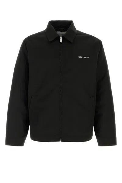 Carhartt Module Sctipt-s Nd  Wip Male In Black