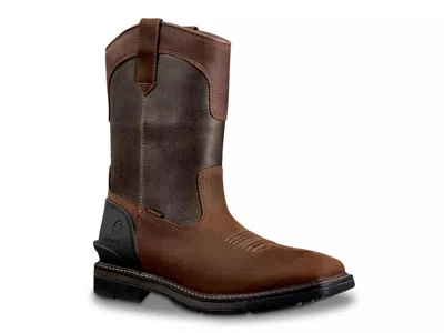 Carhartt Montana 11 Waterproof Steel Toe Work Boot In Brown