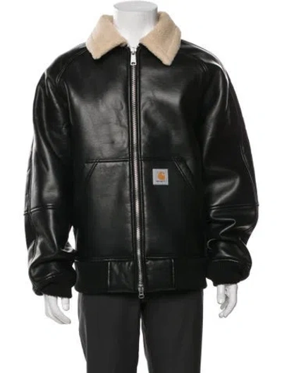 Pre-owned Carhartt Moto Jacket W/ Tags In Black