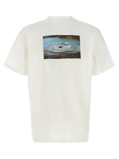 Carhartt Muddy Water T-shirt White In Neutral