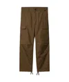 Carhartt Liberica Rinsed Cole Cargo Pant In Brown