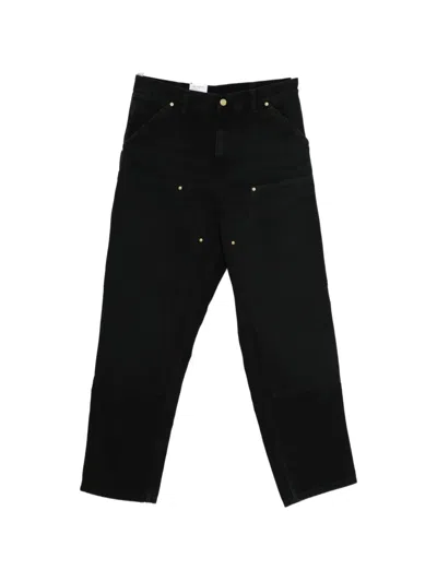 Carhartt Multiple-pocket Trousers In Black