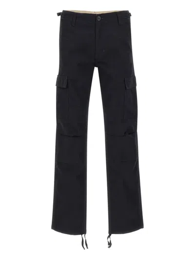 Carhartt Multipocket Drawstring Trousers In Black