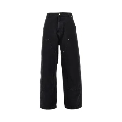 Carhartt Wip Nash Dk Pants In Black