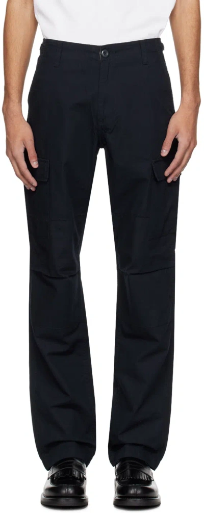 Carhartt Navy Aviation Cargo Pants In 1c Dark Navy