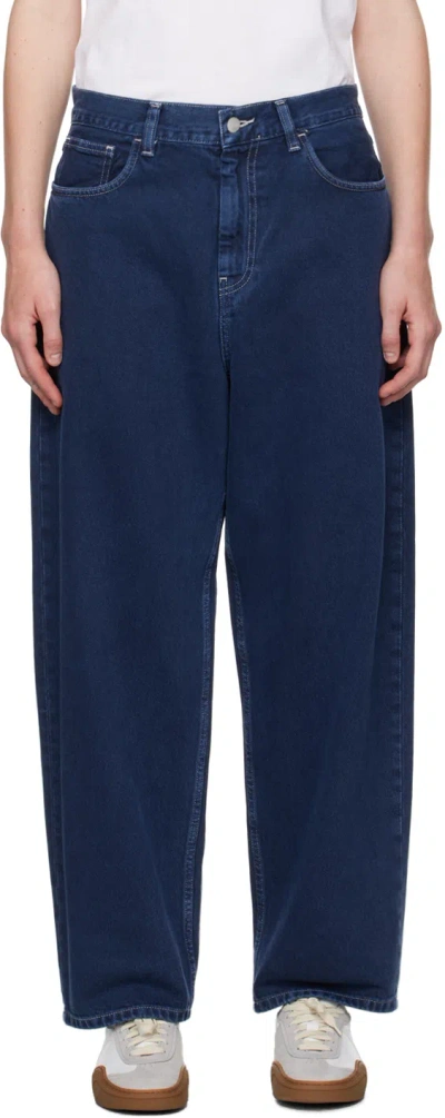Carhartt Navy Brandon Jeans In Air Force Blue Stone
