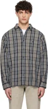 Carhartt Navy Mandlik Check Shirt In 2gnxx Mandlik Check,
