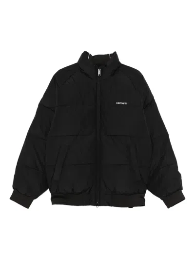 Carhartt Nebraska Padded Zip Jacket In Black
