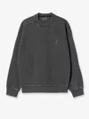 Carhartt Wip Nelson Logo Patch Crewneck Sweatshirt In Orange