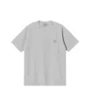 Carhartt Nelson Cotton T-shirt In Gray