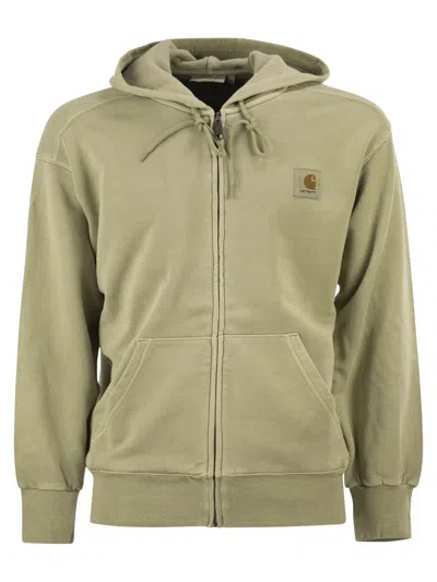Carhartt Wip Nelson - Hooded Sweatshirt In Green