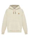Carhartt Nelson Washed Hooded Sweatshirt In Neutrals