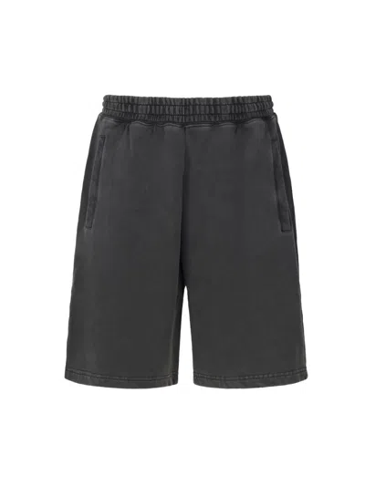 Carhartt Nelson Shorts In Cotton In Charcoal
