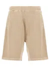 Carhartt Nelson Sweat Bermuda Shorts In Brown