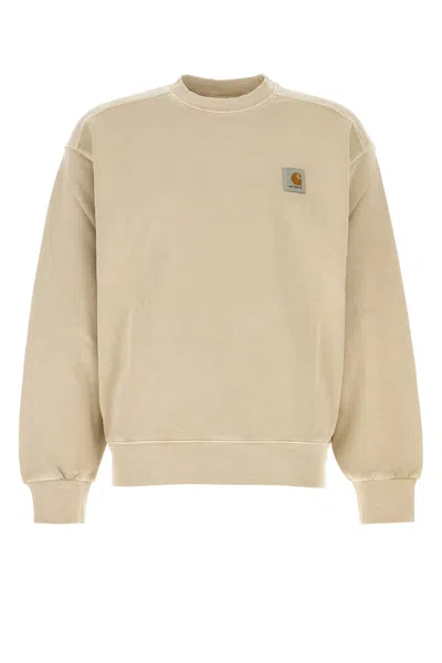 CARHARTT CARHARTT WIP BEIGE COTTON NELSON SWEAT