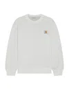 Carhartt Work In Progress Nelson Logo Patch Sweatshirt In Multi