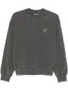 Carhartt Nelson Sweatshirt Gray In Gray