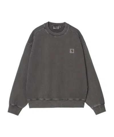 CARHARTT CARHARTT WIP NELSON LOGO PATCH CREWNECK SWEATSHIRT