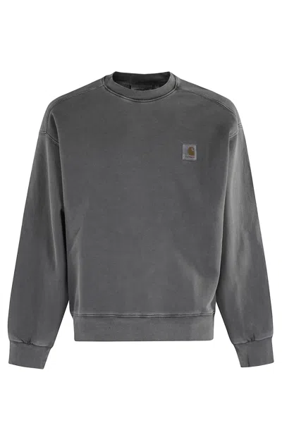 Carhartt Nelson Sweatshirt In Gray
