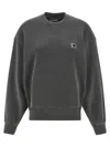 Carhartt Nelson Sweatshirt Gray In Gray