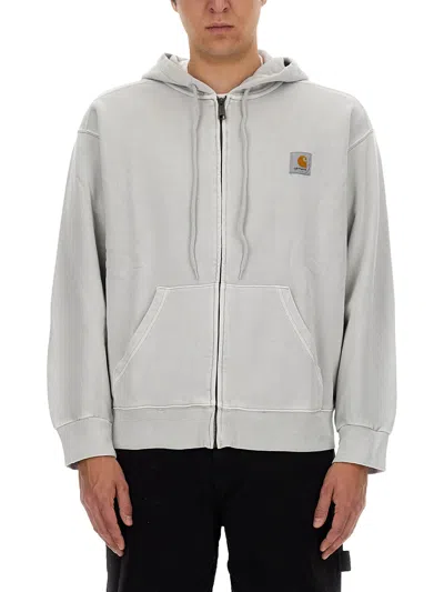 Carhartt "nelson" Sweatshirt In Grey