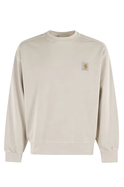 Carhartt Nelson Sweatshirt In Neutral
