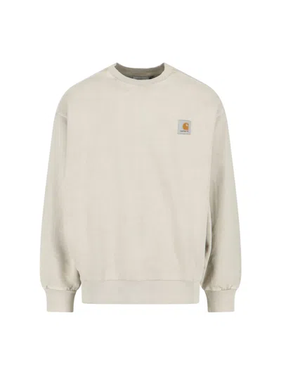 Carhartt 'nelson' Sweatshirt In Neutral