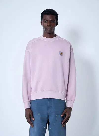 Carhartt Nelson Sweatshirt In Purple