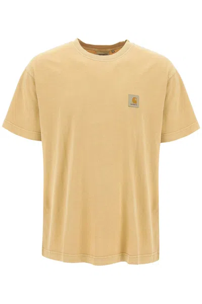 Carhartt Nelson T-shirt In Yellow