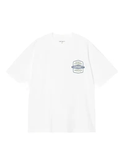 Carhartt Networks Graphic-print T-shirt In White