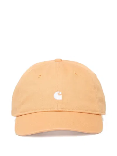 Carhartt 매디슨 로고 캡 모자 In Neutral