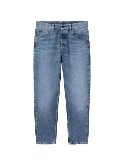 Carhartt Newel Faded-effect Tapered Jeans In Blue