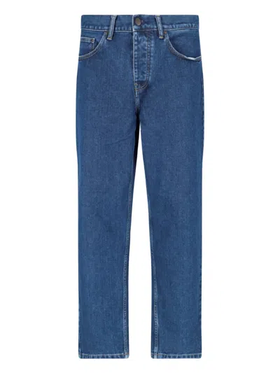 Carhartt Blue Newel Jeans In 0106 Blue