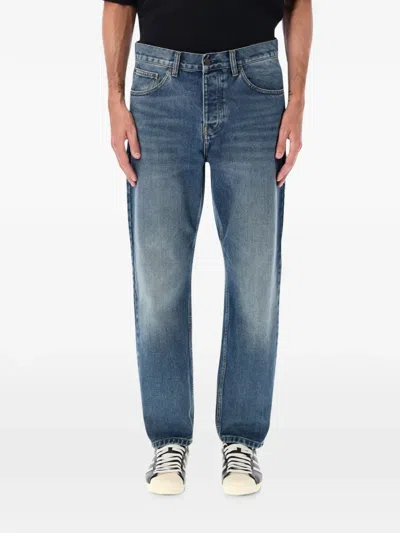 Carhartt Wip Newel Pant In Organic Cotton Denim In Blue