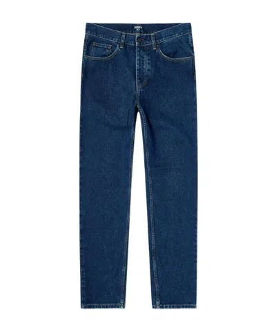 Carhartt Newel Tapered Jeans In Blue