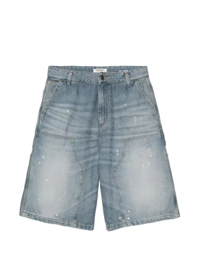Carhartt Nixon Shorts In Blue