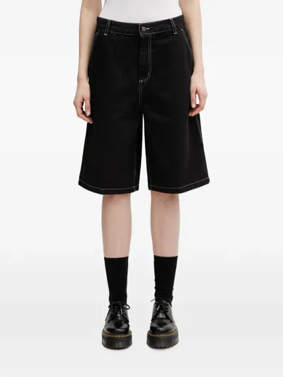 Carhartt Nixon Single Knee Shorts In Black
