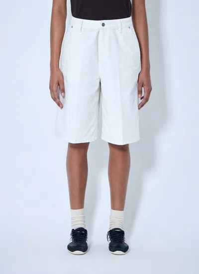 Carhartt Nixon Single Knee Shorts In White