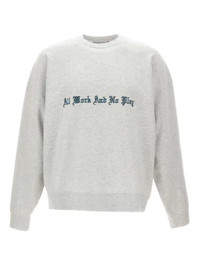 Carhartt No Play Graphic-print Sweatshirt In Gray