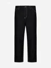 Carhartt Single Knee Pant Back Pockets In Black