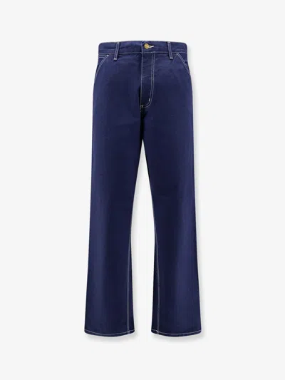 Carhartt Norco Relaxed Straight Fit Trousers In Blue