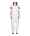 Carhartt White Norris Bib Denim Overalls In White