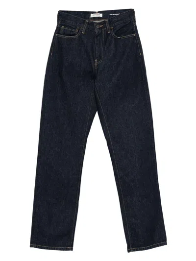 Carhartt 'noxon' Jeans In Black Cotton  Wip